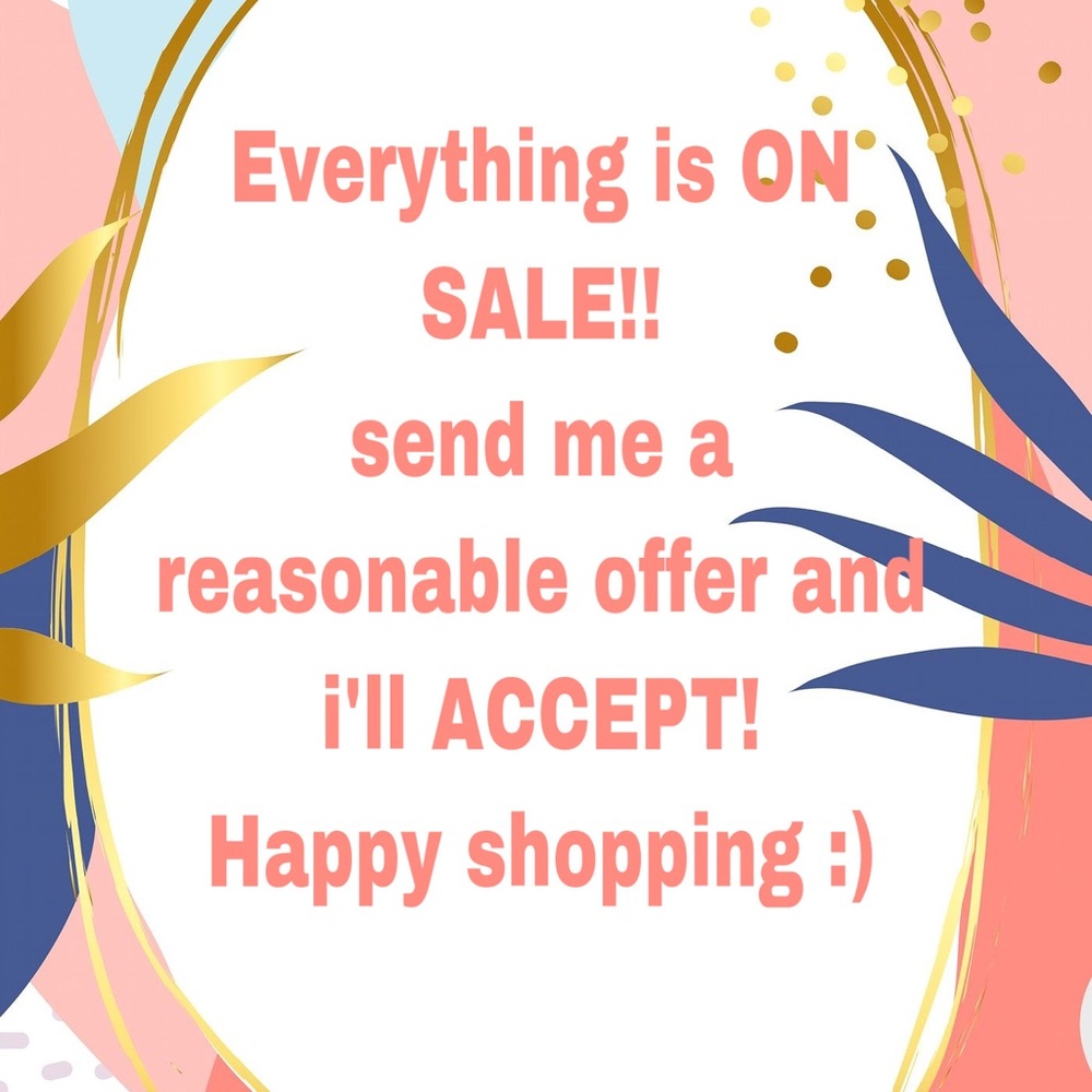 Everything on sale!!!